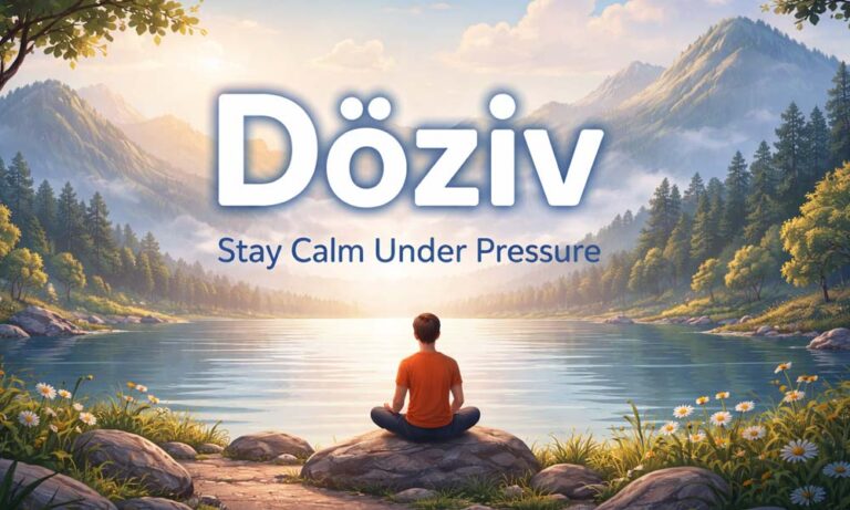 Döziv: The Hidden Skill That Helps You Stay Calm Under Pressure