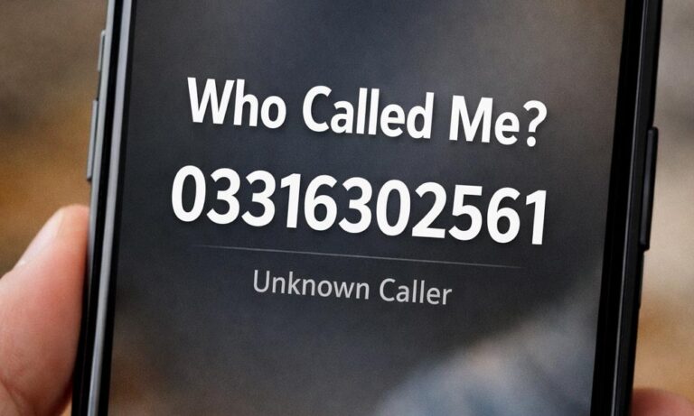 Who Called Me From 03316302561? The Truth You Should Know