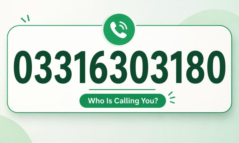 03316303180: Who Is Calling You and Should You Be Worried?