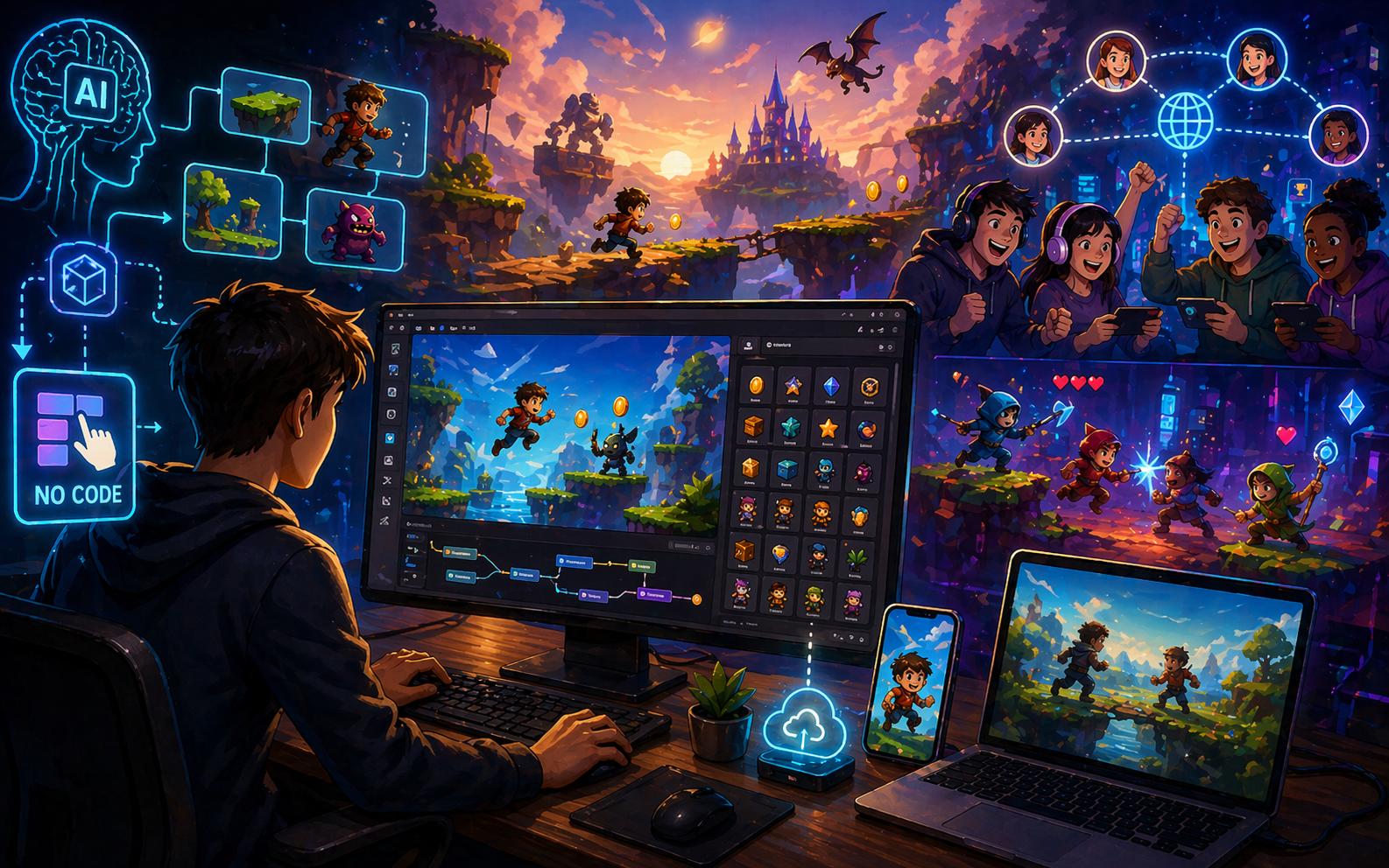 Create Your Own Ai Game Viral Hits Without Coding