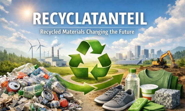 Recyclatanteil: How Reused Materials Are Changing the Future