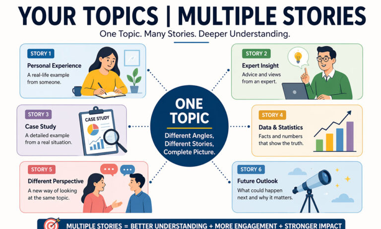 Your Topics Multiple Stories: The New Way to Explain Big Ideas Easily