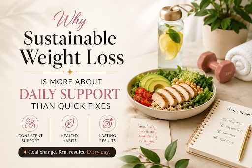 Why Sustainable Weight Loss Is More About Daily Support Than Quick Fixes