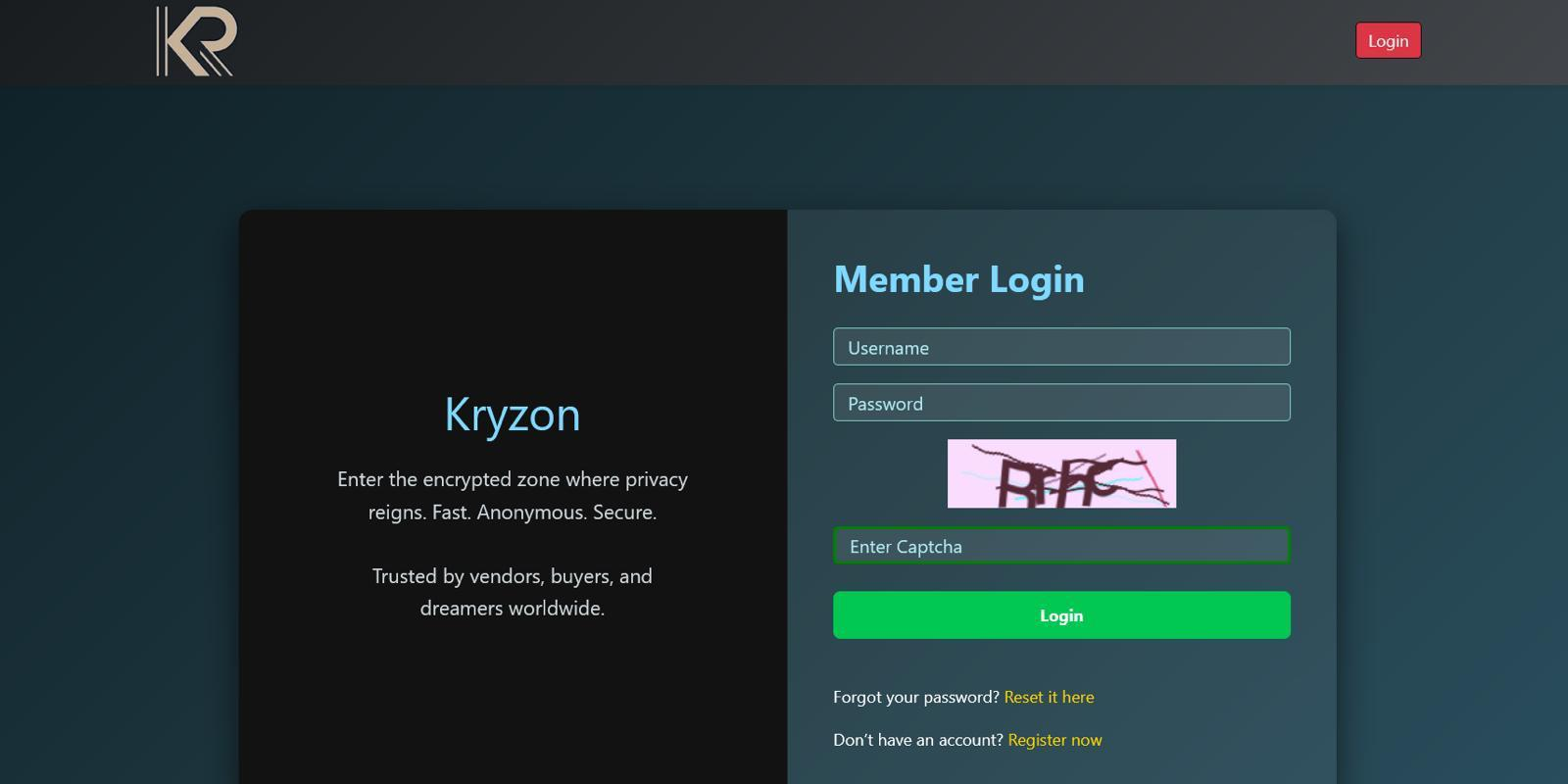 Trusted Darknet markets