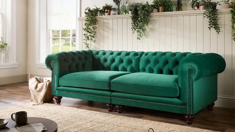 Velvet Sectional Sofas That Add Color to a Living Room