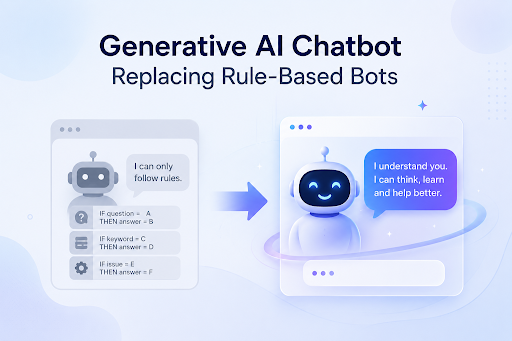 Why Enterprise Retailers Are Replacing Rule-Based Bots with Generative AI Chatbots