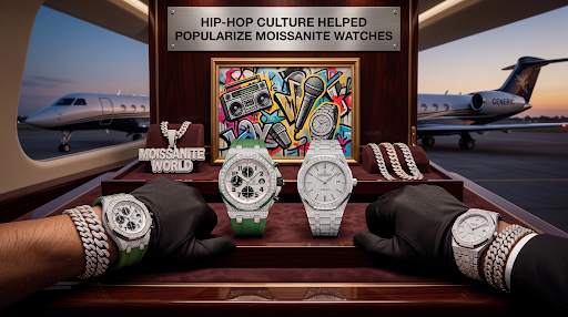 How Hip-Hop Culture Helped Popularize Moissanite Watches