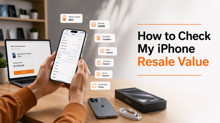 How to check my iPhone resale value